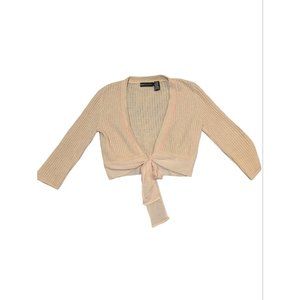 Dana Buchman Merino Wool Angora Cardigan Bolero Womens sz L